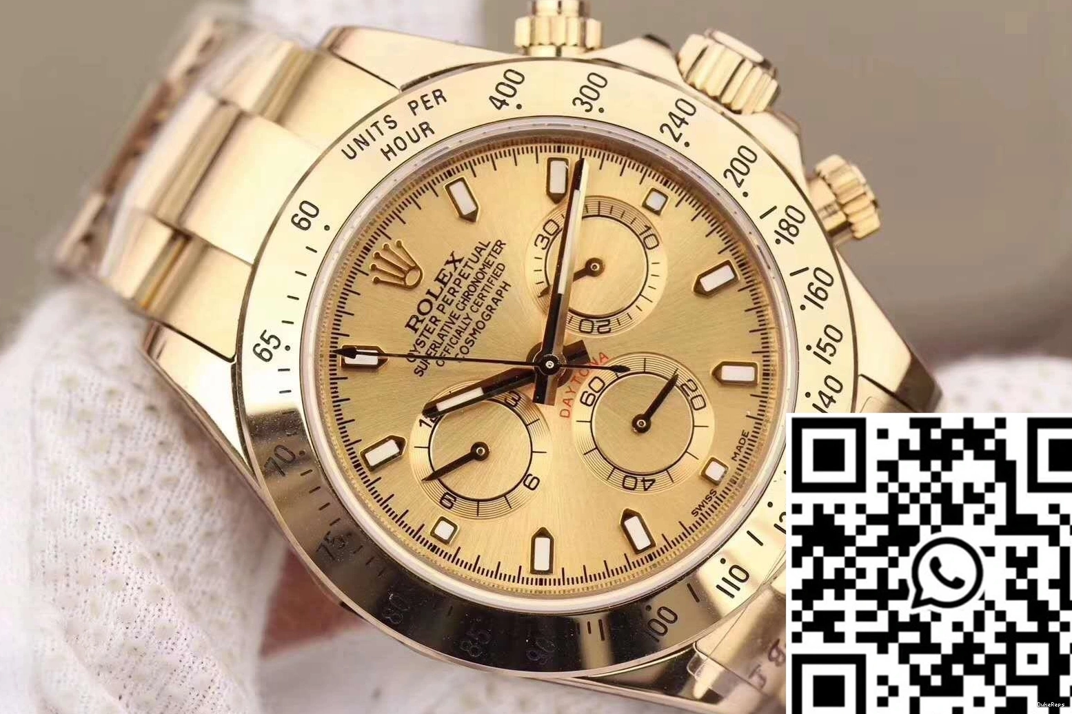 Factory Gold 116503 Dial Daytona Cosmograph JH Rolex 1023